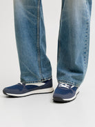 JACK & JONES Swindon Combo Sneaker-Vintage Indigo Vintage Indigo front view