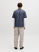 JACK JONES CORE Breeze Football Aop Mesh Tee-Black BLACK detail view