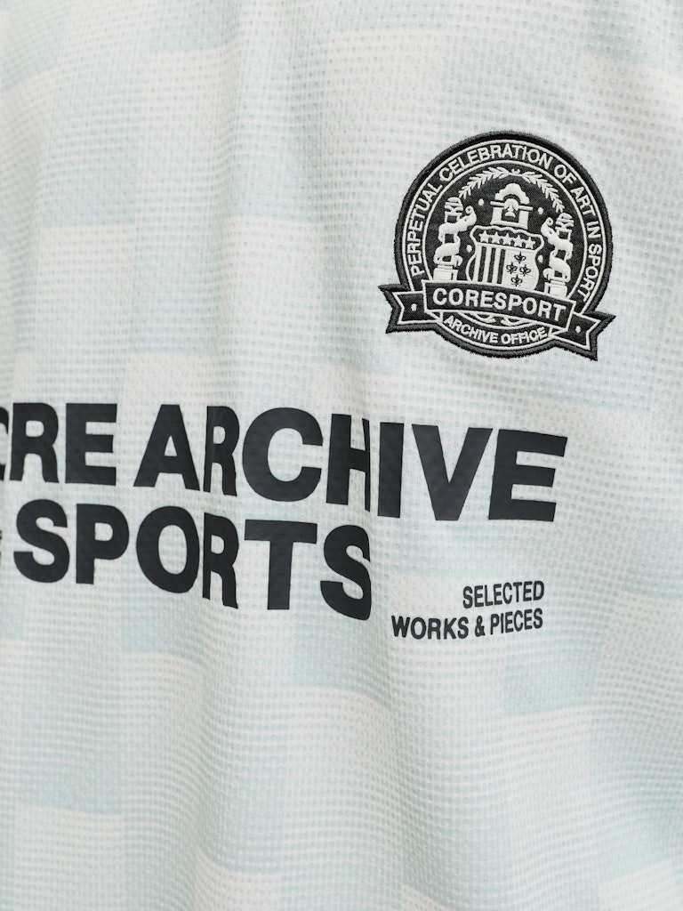 JACK JONES CORE Breeze Football Aop Mesh Tee -Omphalodes Omphalodes detail view