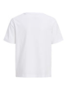 Jack Jones Youths Alliance Junior Boys Tee-Bright White Bright White detail view