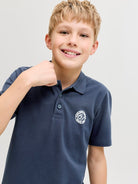Jack Jones Youths Alliance Junior Boys Polo-Navy Blazer Navy Blazer detail view