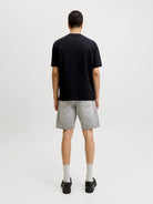 JACK & JONES Tony Originals Grey Denim Shorts Grey Denim back view