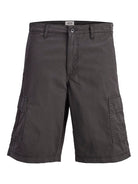 JACK & JONES Cole Matty Mid Cargo Short -Asphalt ASPHALT alternate view