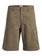 JACK & JONES Cole Matty Mid Cargo Short -Crocodile Crocodile alternate view