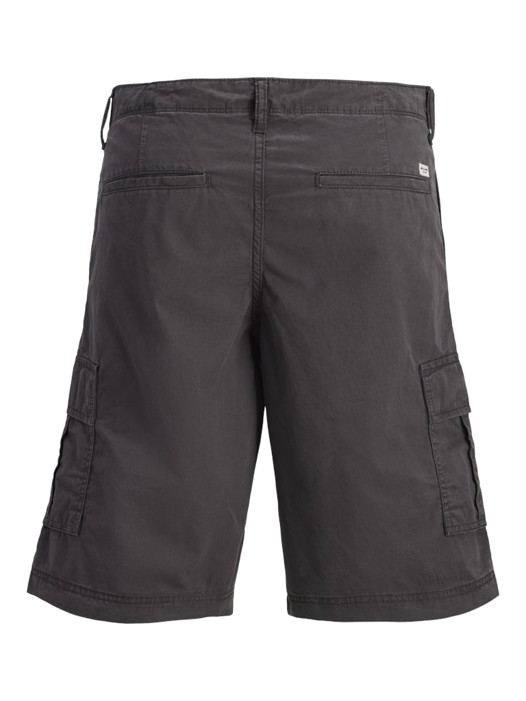 JACK & JONES Cole Matty mid cargo short in Asphalt back view