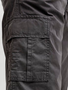 JACK & JONES Cole Matty Mid Cargo Short -Asphalt ASPHALT side view