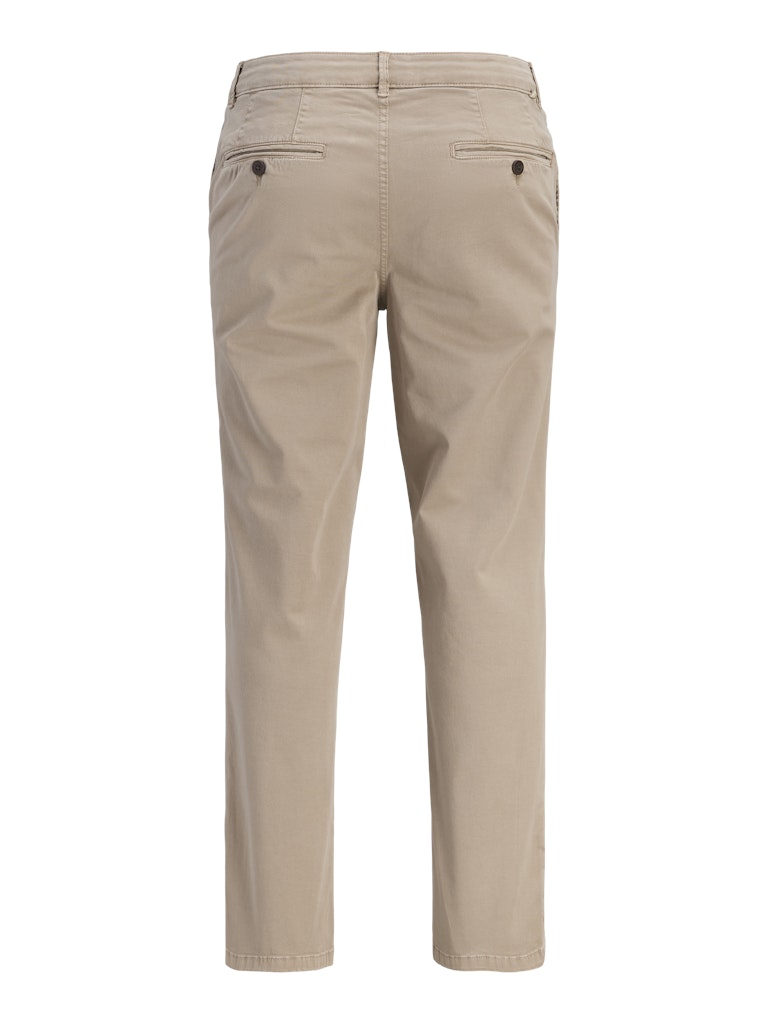 JACK & JONES Ollie Vance Chino Noos Lemon Pepper trousers back view