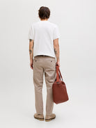 JACK & JONES Ollie Vance Relaxed Fit Chino - Lemon Pepper Lemon Pepper detail view