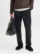 JACK & JONES Ollie Vance Chino - Black BLACK front view