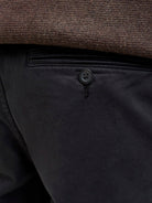 JACK & JONES Ollie Vance Chino - Black BLACK flat front view