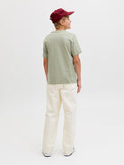 Jack Jones Youths Montauk Type Front Tee Junior-Seagrass Seagrass detail view
