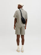 Back model view of Jaiden resort shorts