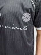 Jack Jones Youths Eterna Football Junior Boys Asphalt Polo Asphalt flat front view