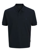 Jack Jones Youths Weston Short Sleeve Junior Night Sky Polo Night Sky front view
