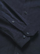 JACK & JONES Parker Corduroy Long Sleeve Shirt in Night Sky product detail