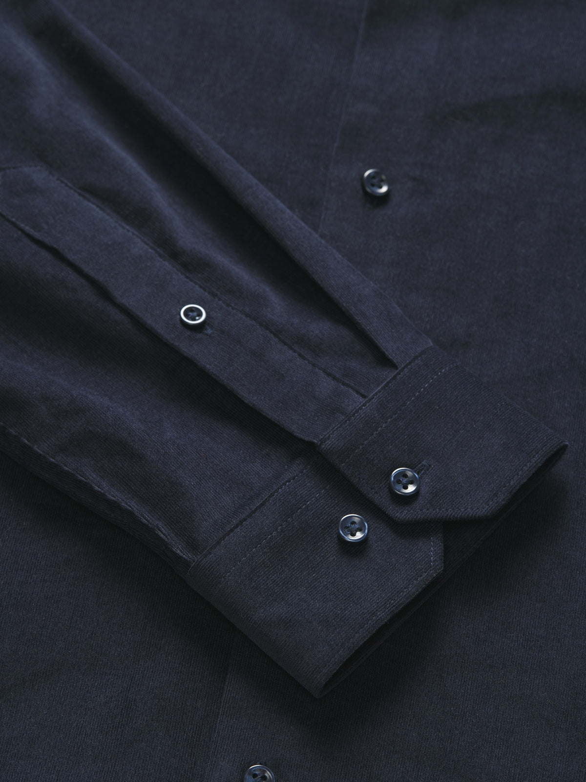 JACK & JONES Parker Corduroy Long Sleeve Shirt in Night Sky product detail