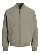 JACK & JONES Josh Bomber Jacket in Smokey Olive front view