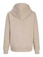 Jack Jones Youths Frederiksberg Monogram Junior Sweat Hoodie in Feather Gray back view