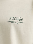JACK & JONES Salamanco Photo Back Crew Neck Tee in Antique White printed graphic detail