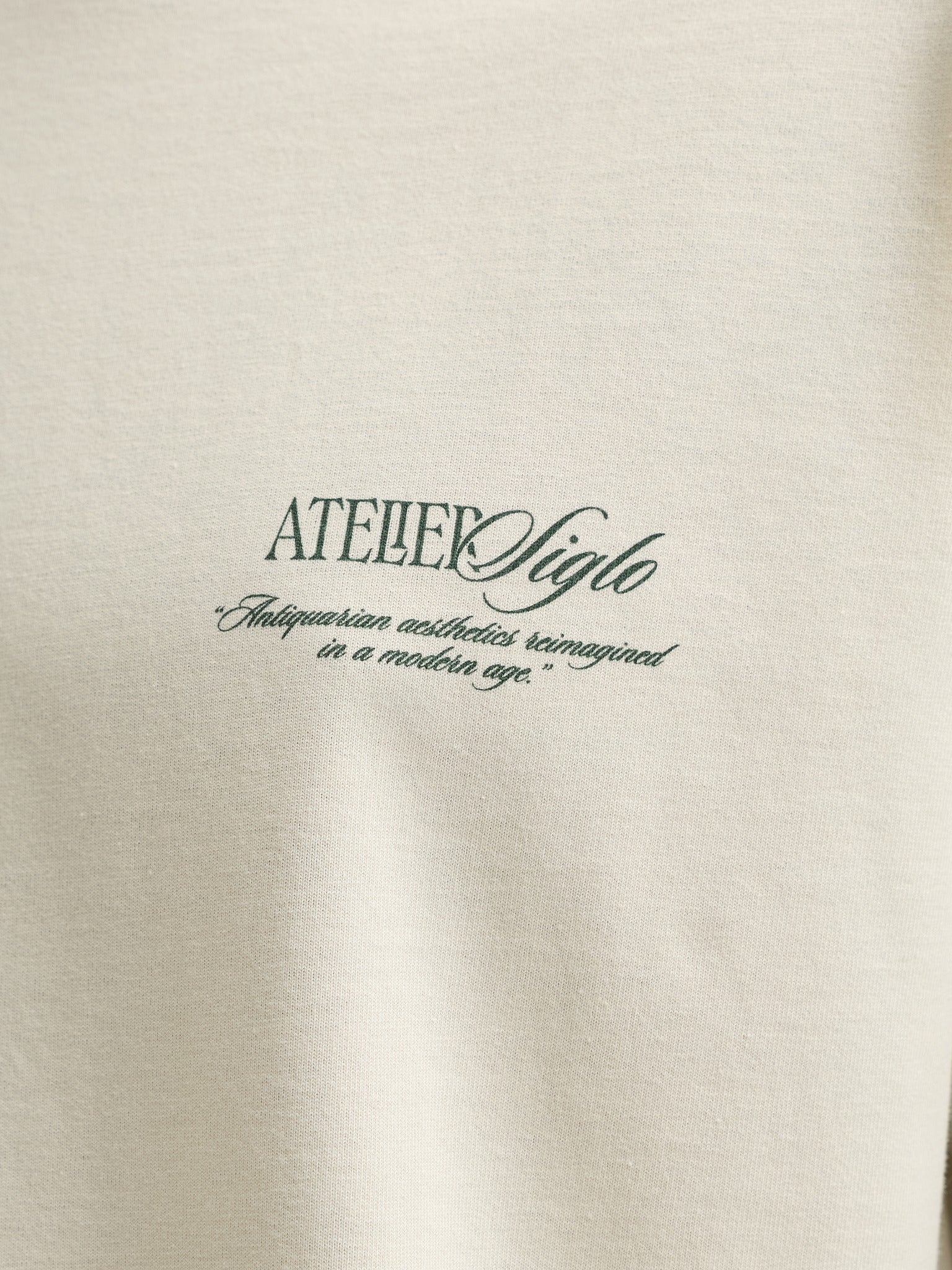 JACK & JONES Salamanco Photo Back Crew Neck Tee in Antique White printed graphic detail