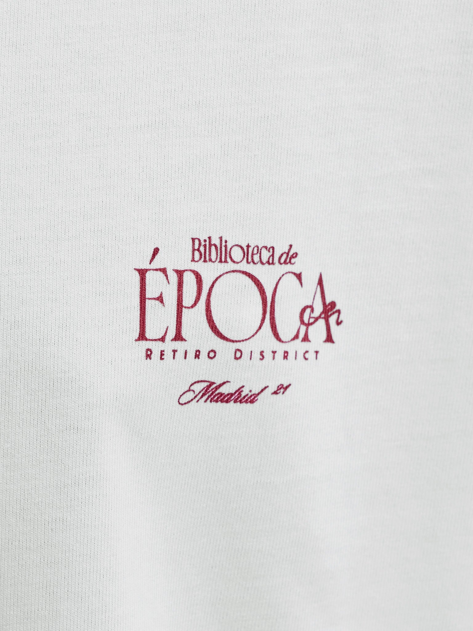 JACK & JONES Salamanco Photo Back Crew Neck Tee in Bright White logo print detail