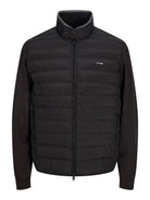 JACK & JONES Garry Hybrid Jacket in Black front view