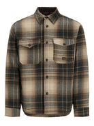 Jack & Jones Fade Jacket in Plaza Taupe Check flat lay