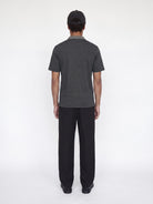 JACK & JONES Theo Polo in Black angled view