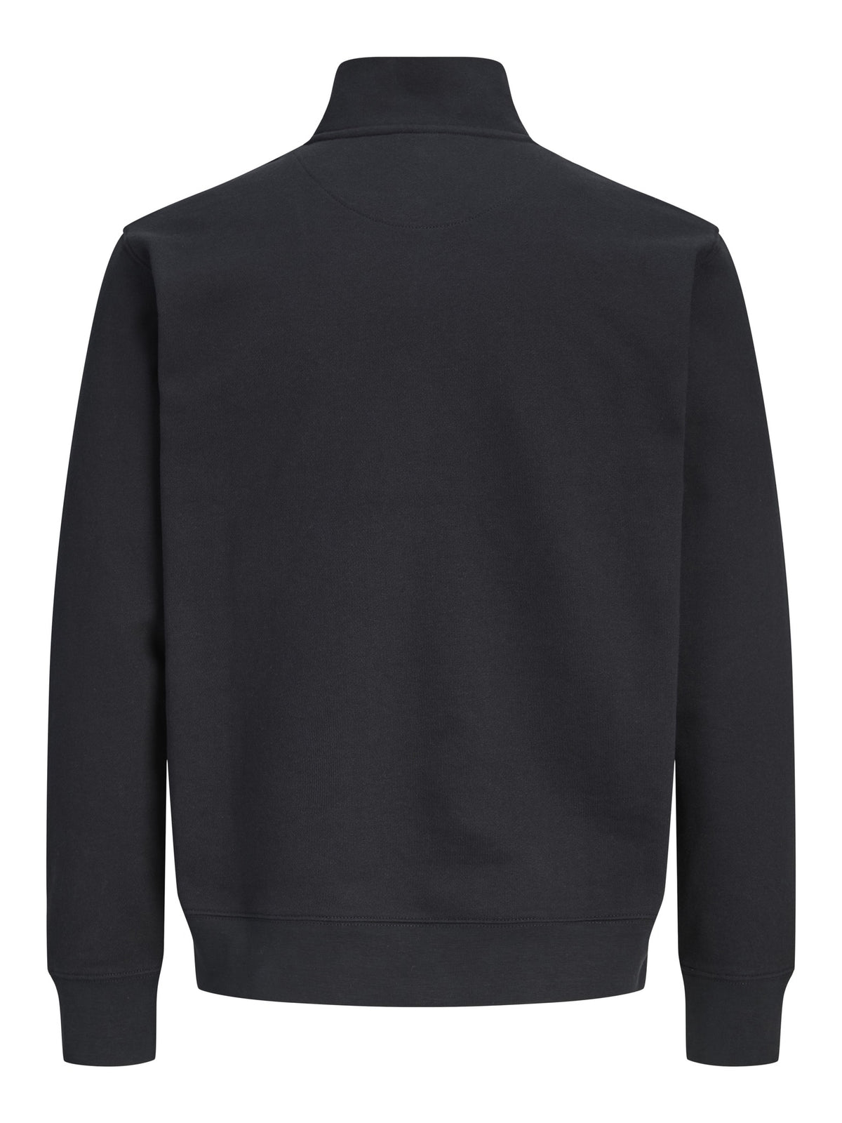 JACK & JONES Ryan Half Zip Sweatshirt in Dark Navy back view