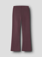 Back view of NAME IT Frikkali bootcut trousers in Catawba Grape