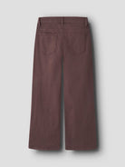 NAME IT Rose Wide Twi Pant 1115 - tp in French Roast back view
