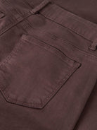 NAME IT Rose Wide Twi Pant 1115 - tp in French Roast back pocket detail