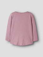 NAME IT Vix Long Sleeve Top in lilas back view