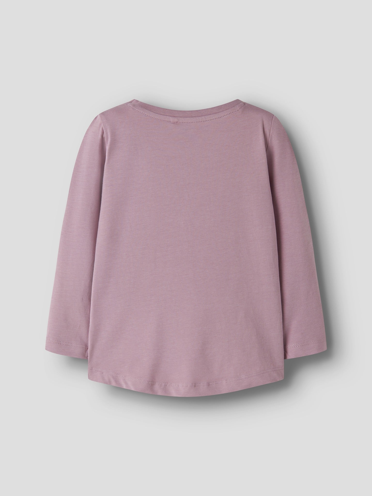 NAME IT Vix Long Sleeve Top in Lilas Cats back view