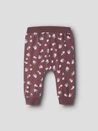 NAME IT Vandora Trousers in Wild Ginger Floral back view