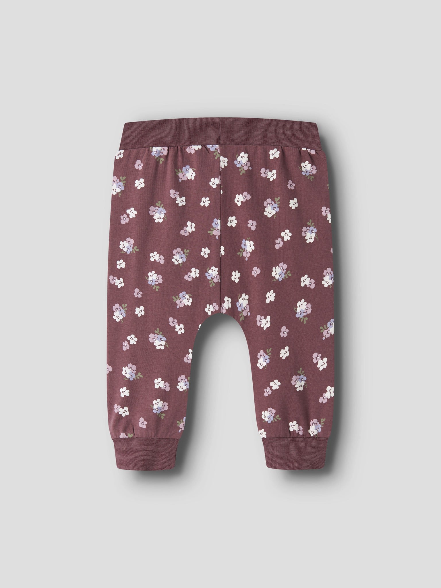 NAME IT Vandora Trousers in Wild Ginger Floral back view