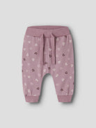 NAME IT Vandora Trousers in Lilas Hearts angled view