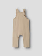 NAME IT Vonne Sweat Overall in Sesame Trucks back view