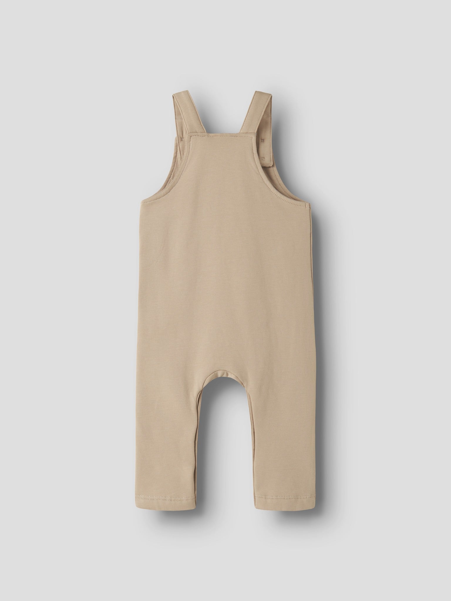 NAME IT Vonne Sweat Overall in Sesame Trucks back view