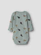NAME IT Vroels Body Suit Antique White model back view