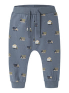 NAME IT baby Vroels pants in Blue Mirage Trucks front view
