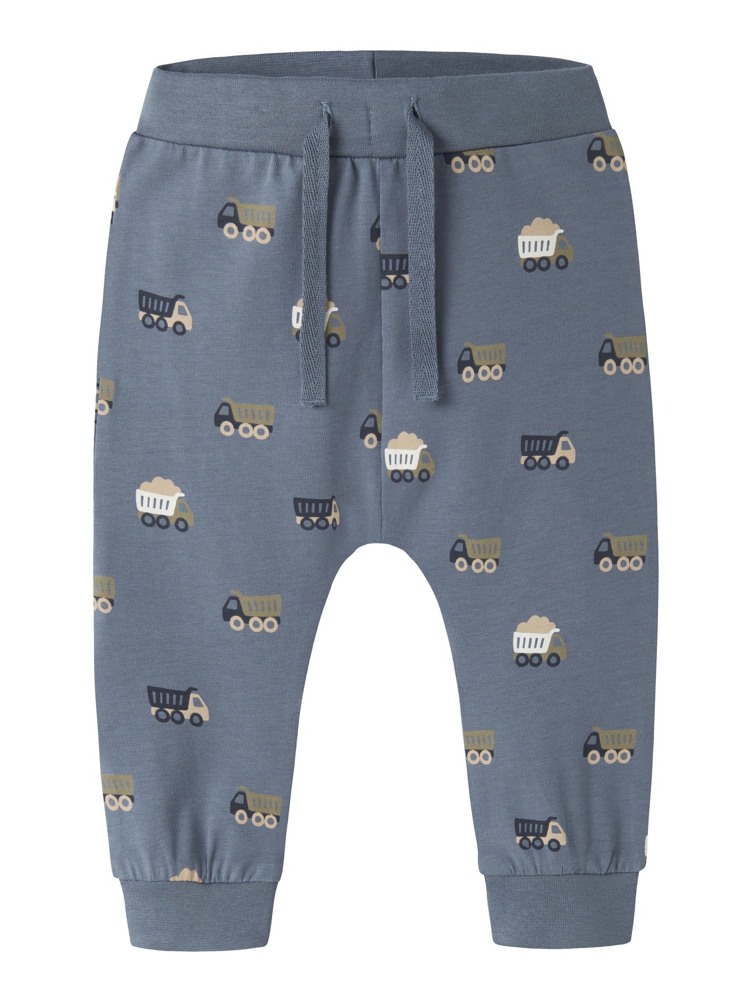 NAME IT baby Vroels pants in Blue Mirage Trucks front view