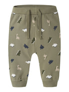 NAME IT baby Vroels pants in Mermaid Dinos front view