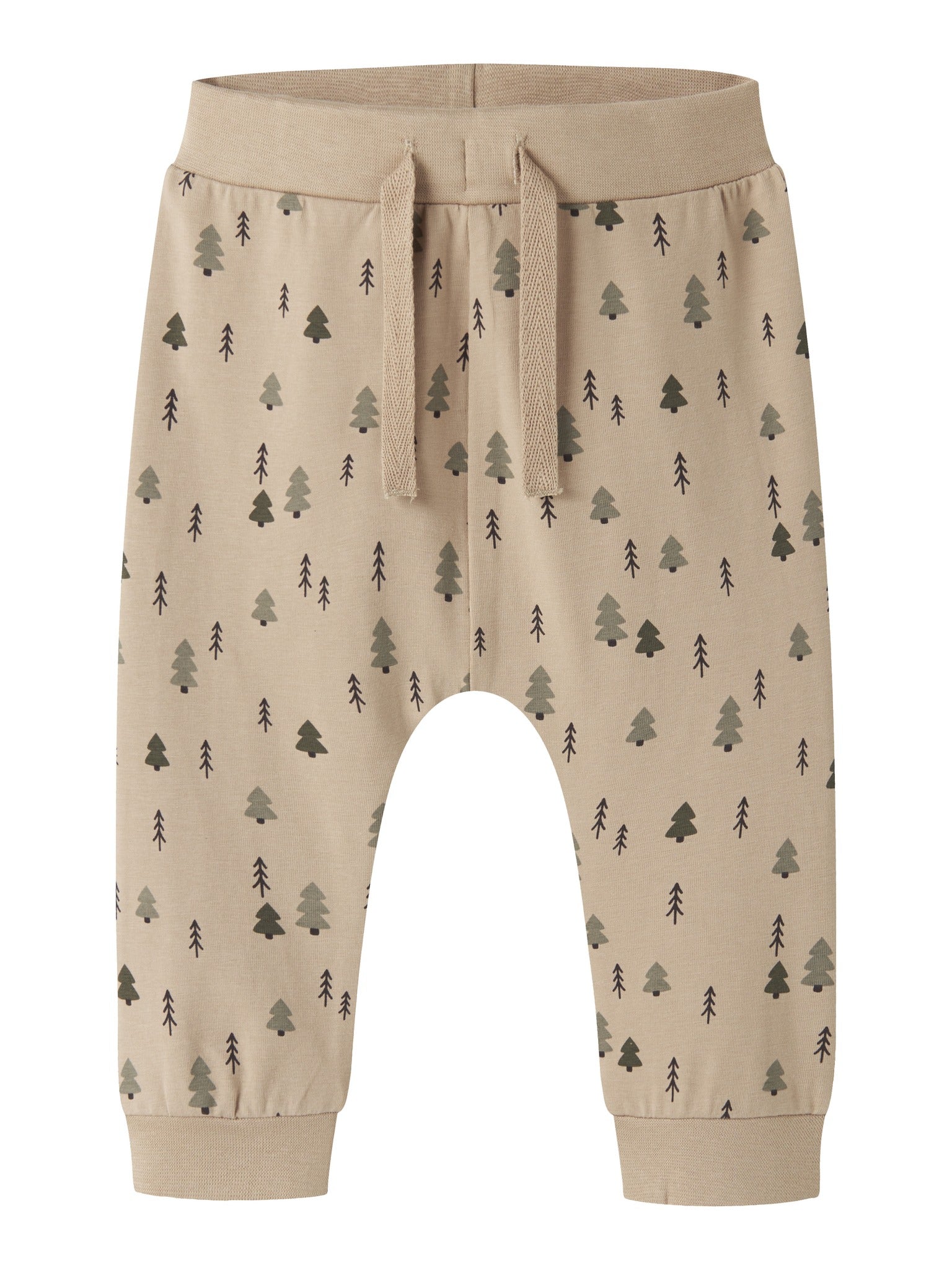 NAME IT baby Vroels pants in Sesame Trees front view