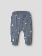 NAME IT baby Vroels pants in Blue Mirage Trucks back view