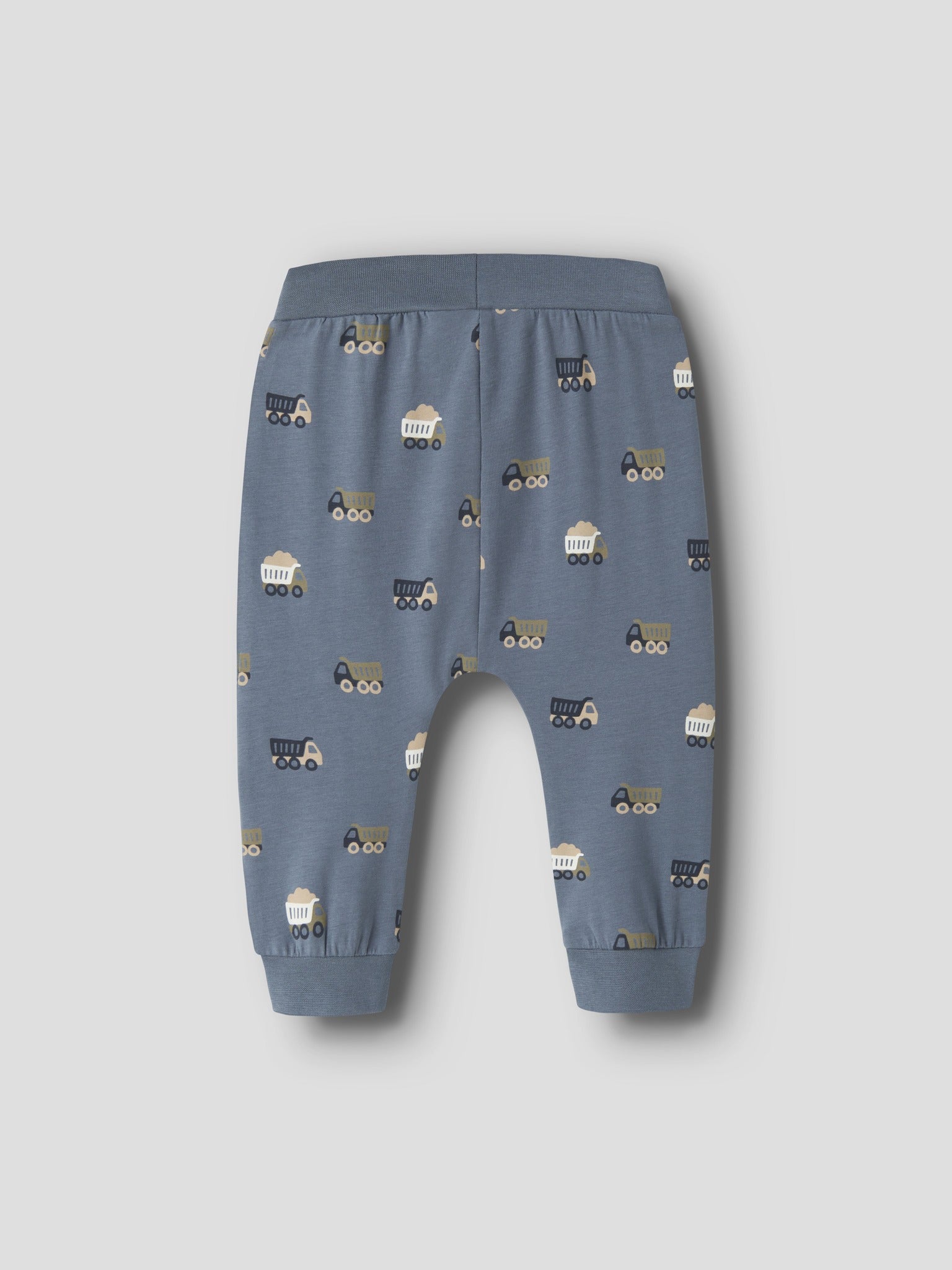 NAME IT baby Vroels pants in Blue Mirage Trucks back view