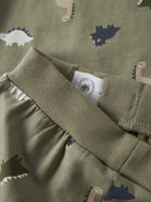 NAME IT baby Vroels pants in Mermaid Dinos angled view