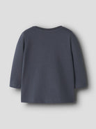 NAME IT Vacion Long Sleeve Top in Ombre Blue Trucks back view