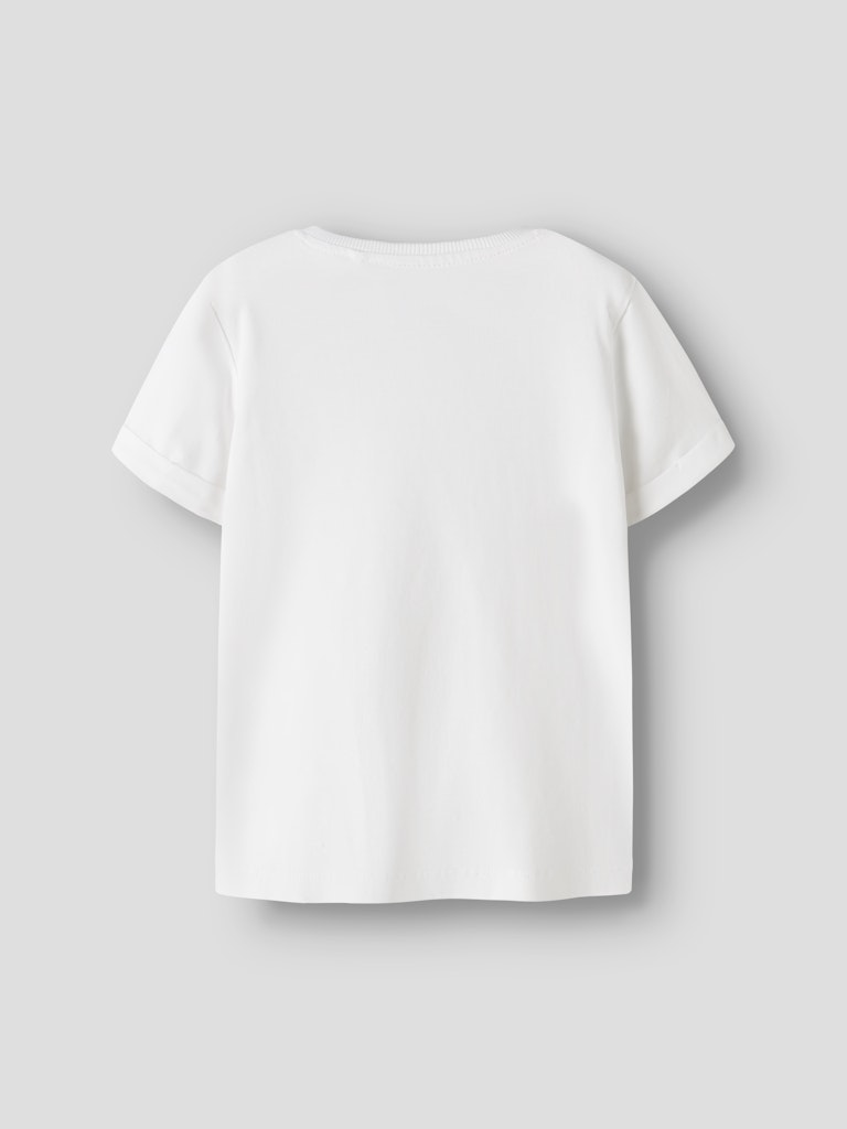 NAME IT Vux Short Sleeve Printed Tee Bright White Giraffe view 12
