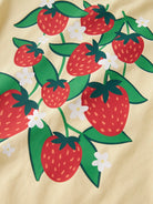 NAME IT Vix Short Sleeve Printed Top Bright White Flamingo Love view 12